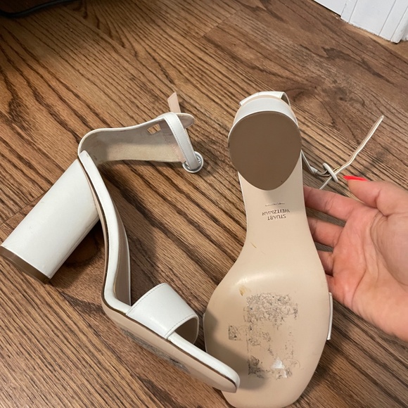 Stuart Weitzman Ankle Strap Heel - Size 10 - Picture 5 of 7